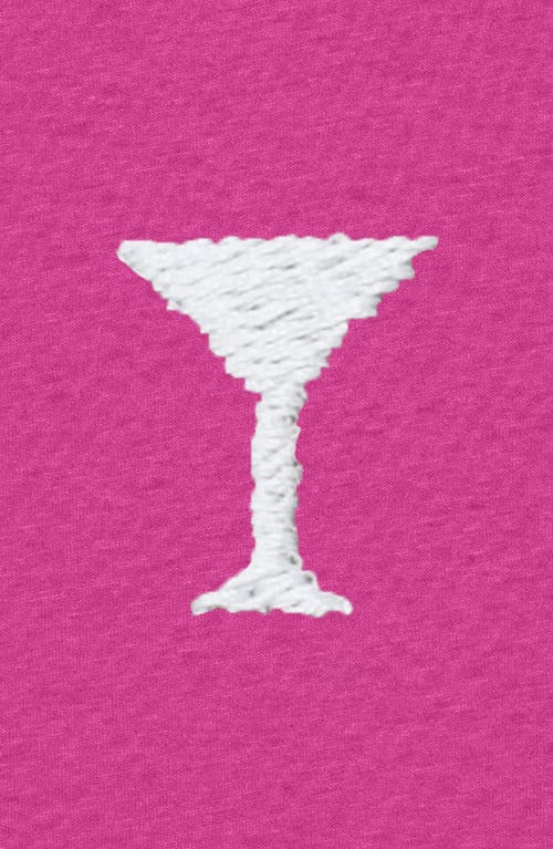 Dalix Womens Lil Martini Lightweight Everyday Tee In Pink