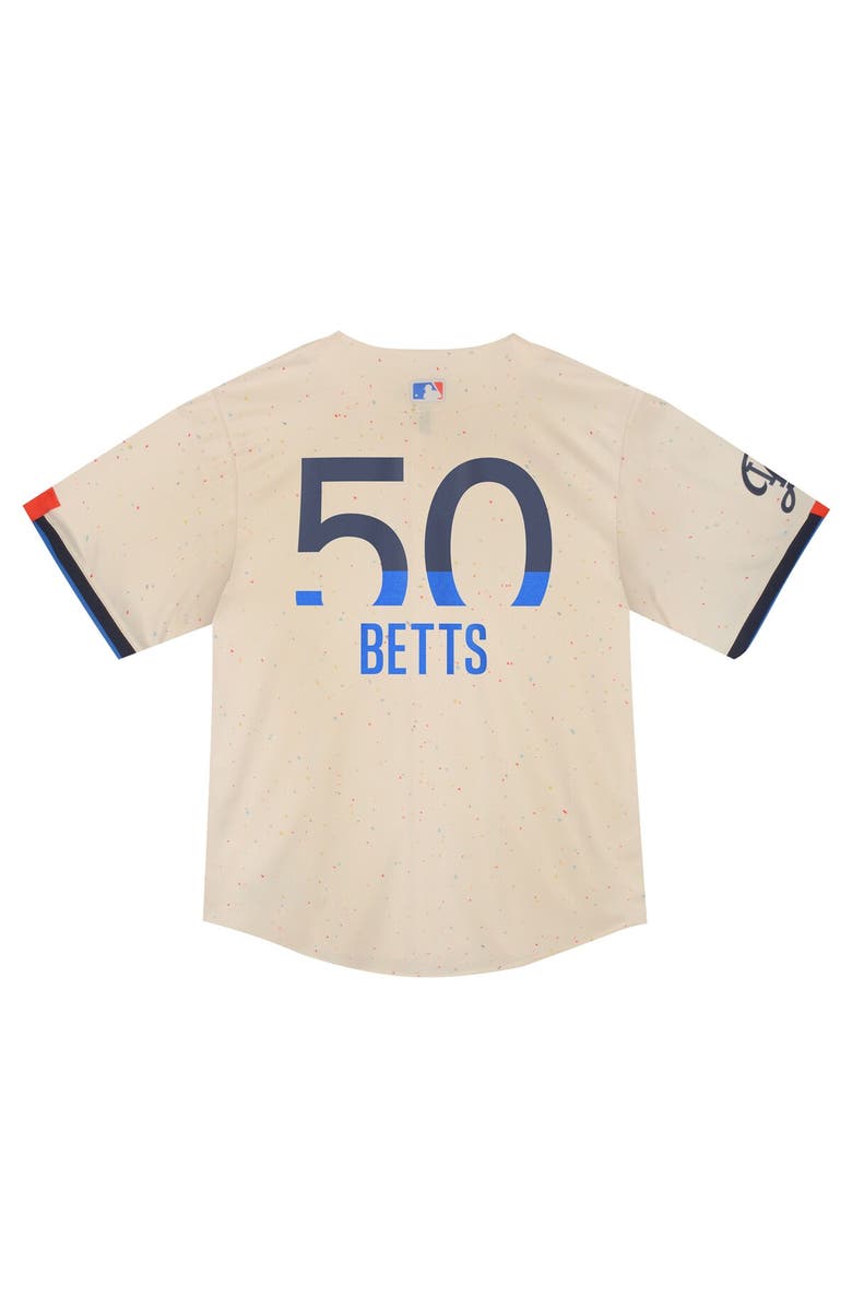 Nike Infant Nike Mookie Betts Cream Los Angeles Dodgers 2024 City Connect Limited Player Jersey, Alternate, color, Cream