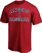PROFILE Men's Profile  Red Los Angeles Angels Big & Tall Heart & Soul T-Shirt