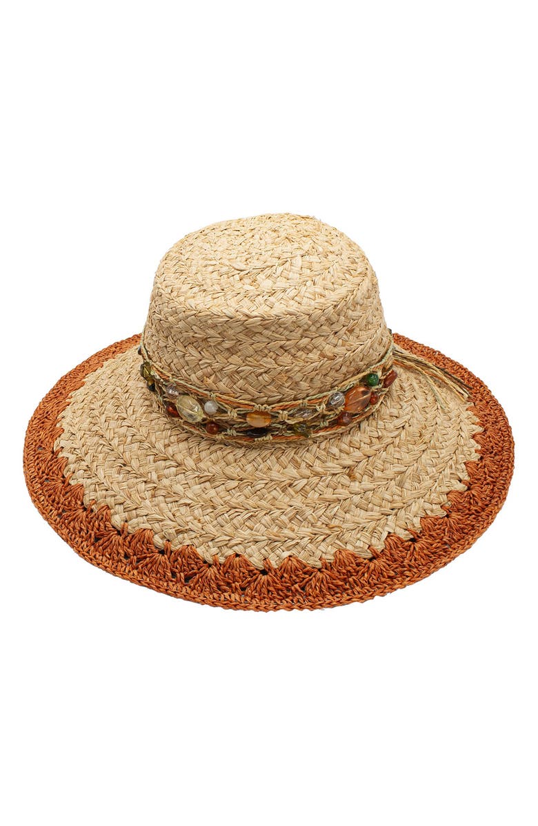 PETER GRIMM La Paz Panama Hat, Main, color, 