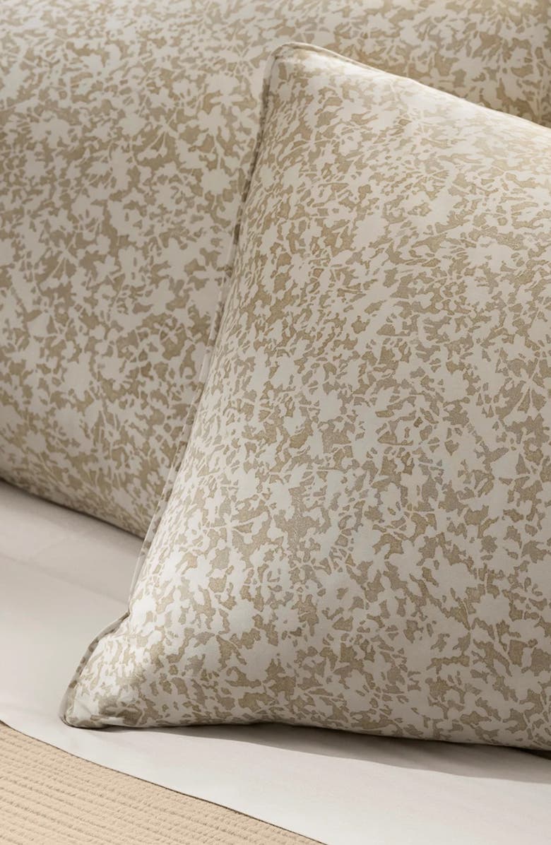 Boll & Branch Signature Garden Comforter Set, Alternate, color, Oak