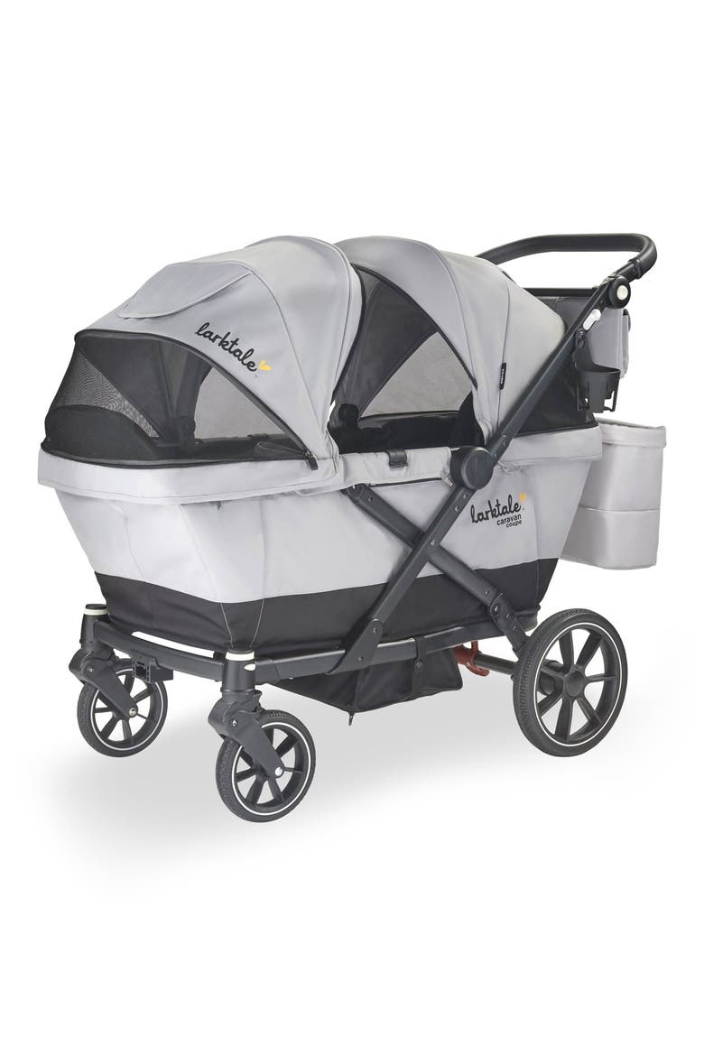Caravan Coupe v2 Stroller Wagon, Alternate, color, GREY/BLACK