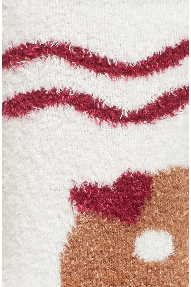 Butter Socks, Alternate, color, CAMEL GINGERBREAD MAN