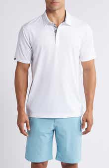 Swannies James Solid Stretch Golf Polo