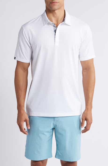 Swannies James Solid Stretch Golf Polo