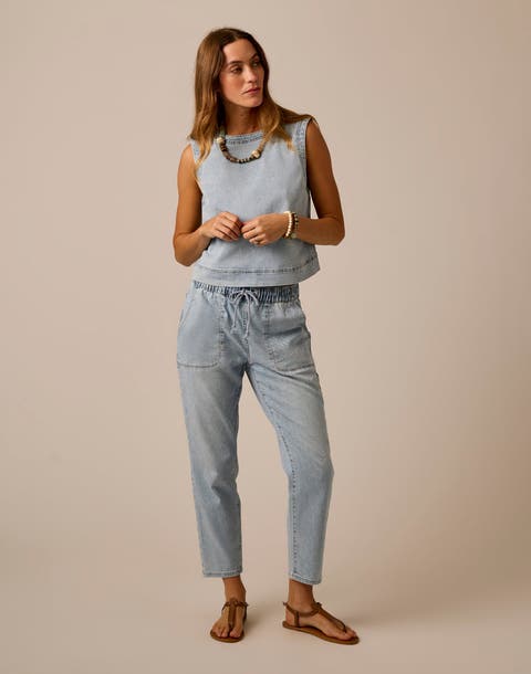 Zoe Lightweight Denim Pant