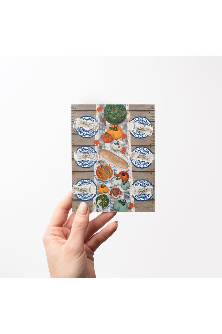 Sending Love, Table, Happy Thanksgiving Fall/Autumn Greeting Card Pack Sets, Alternate, color, Multi-Pack