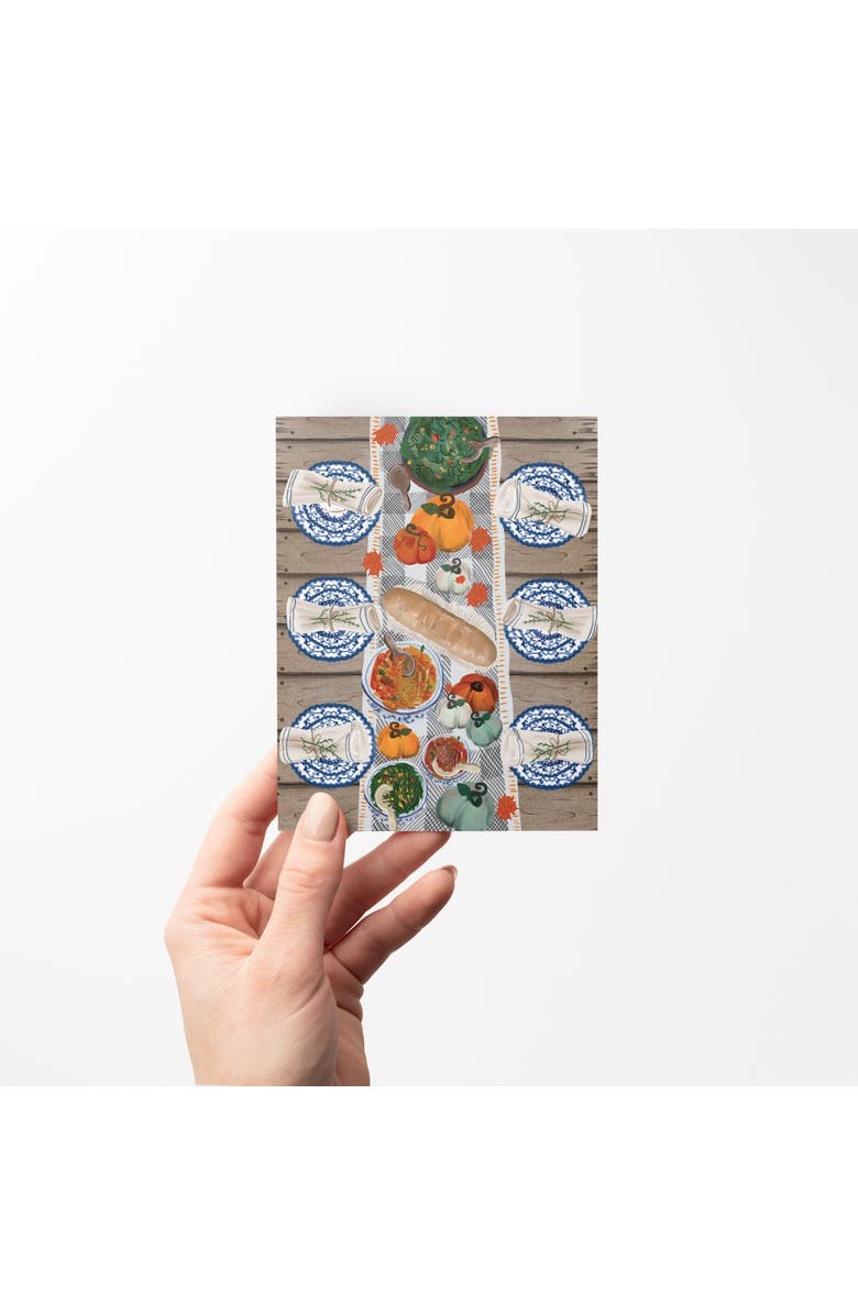 Ramus & Co Sending Love, Table, Happy Thanksgiving Fall/Autumn Greeting Card Pack Sets, Alternate, color, Multi-Pack