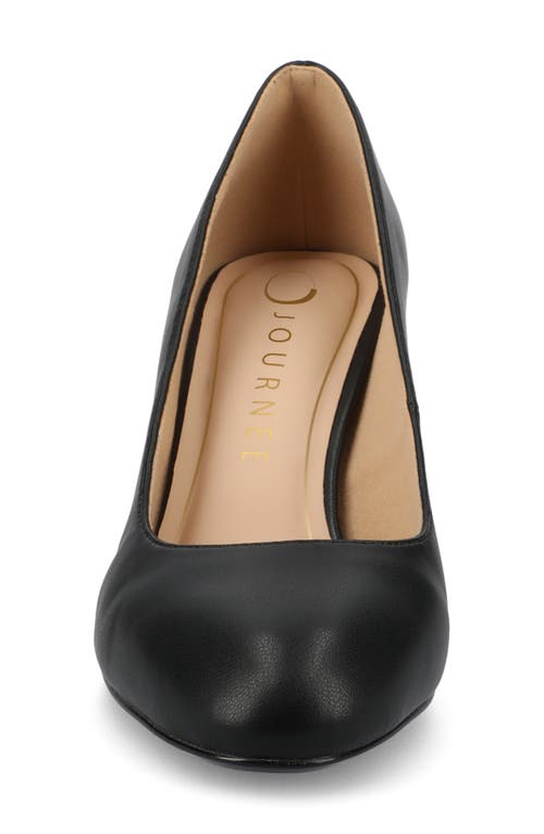 Journee Collection Seraphina Pump In Black