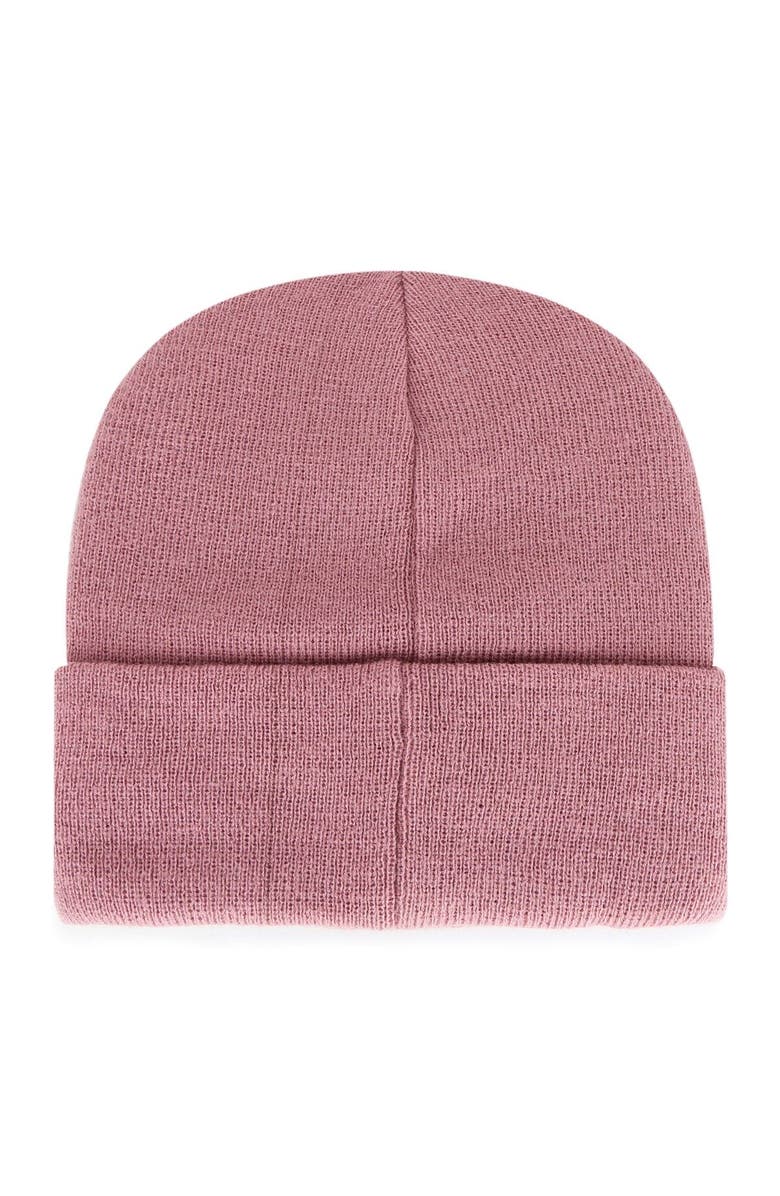 '47 Women's '47 Pink New England Patriots Haymaker Cuffed Knit Hat, Alternate, color,