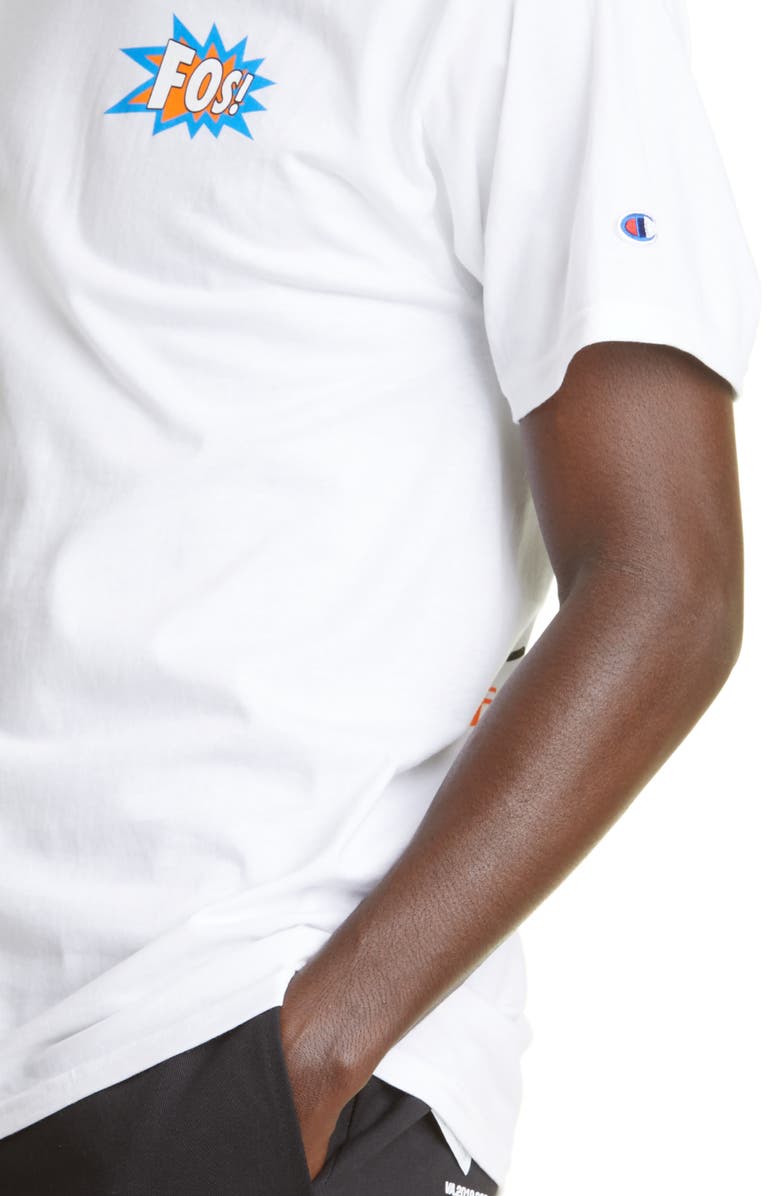 BROOKLYN MUSEUM FOS Gender Inclusive Virgil Abloh 'Figures of Speech' Cotton Blend Graphic Tee, Alternate, color,