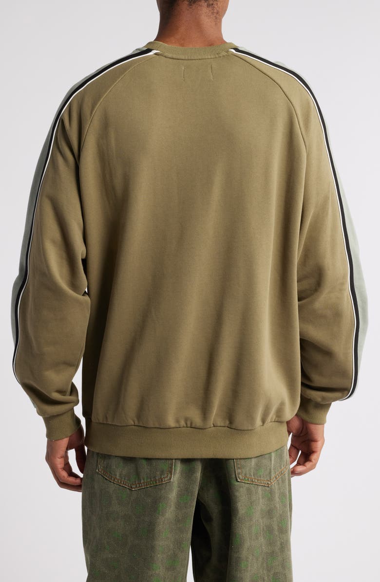 Butter Goods Division Colorblock Sweatshirt, Alternate, color, 