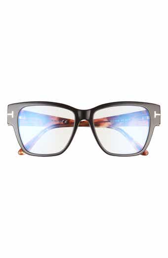 TOM FORD 54mm Square Blue Light Blocking Reading Glasses