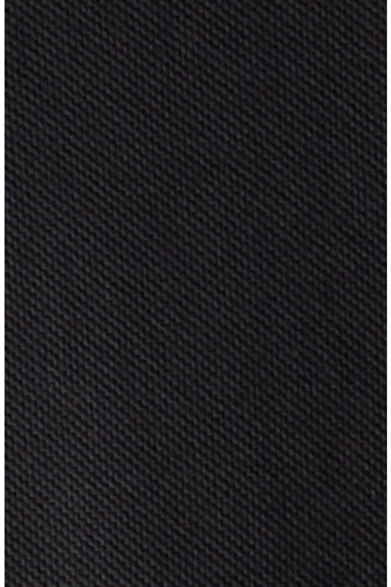 Tipped Cotton Piqué Polo, Alternate, color, BLACK