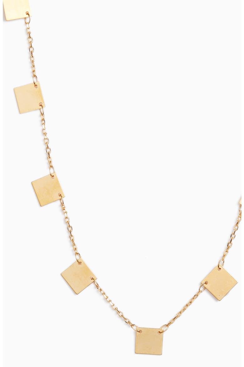 Pendant Choker, Alternate, color, GOLD