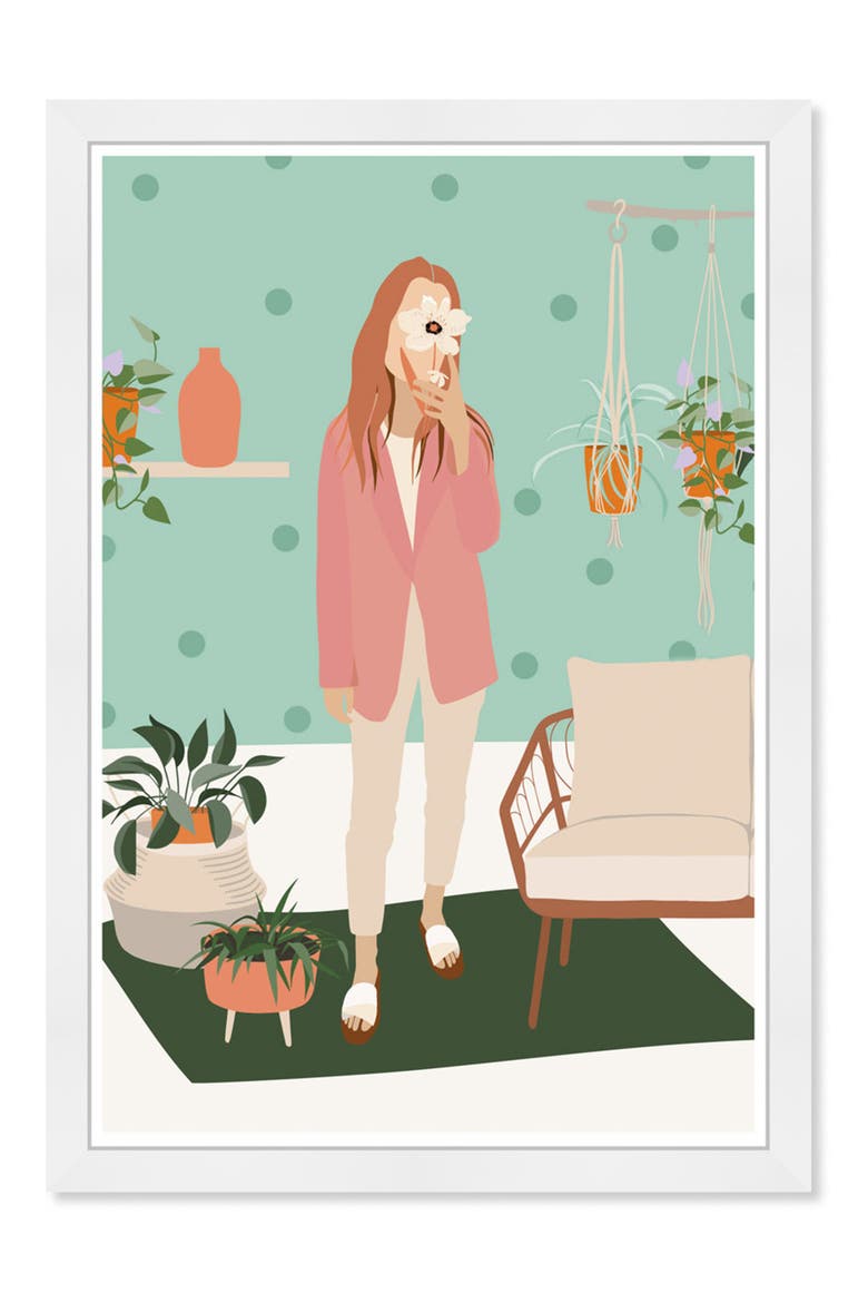 Prints Home Framed Wall Art, Main, color, GREEN