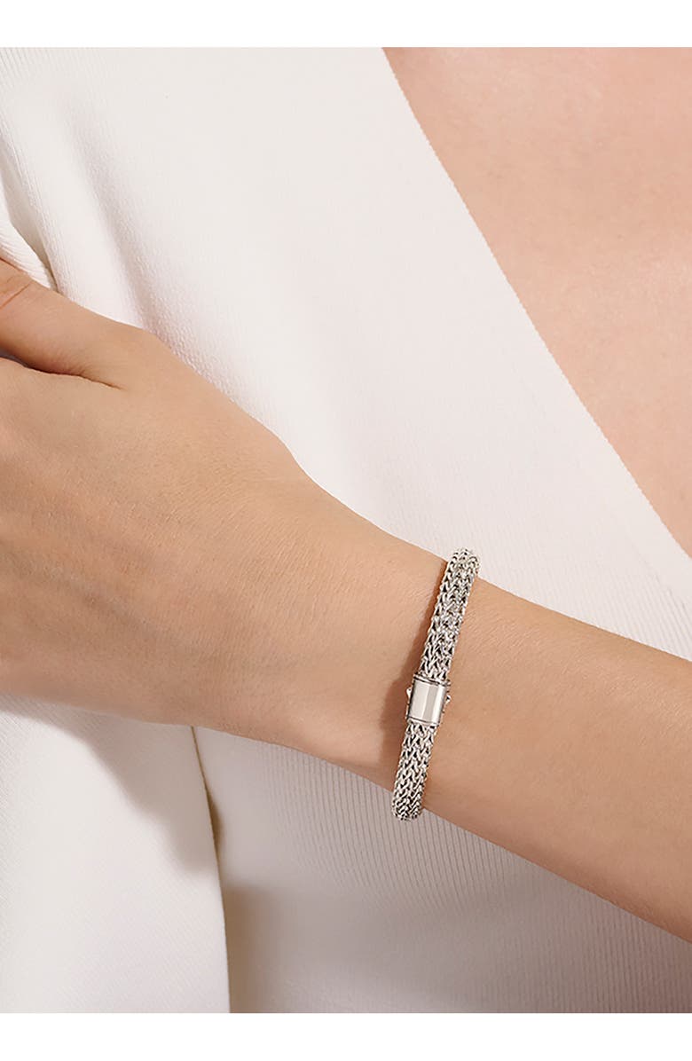 John Hardy Icon Reversible Bracelet, 6.5mm, Alternate, color, Silver And Gold