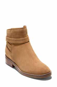Cole Haan Rosalyn Waterproof Ankle Strap Bootie