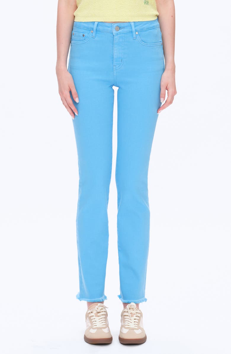 Bayeas Straight Leg Jeans, Main, color, Sea Blue