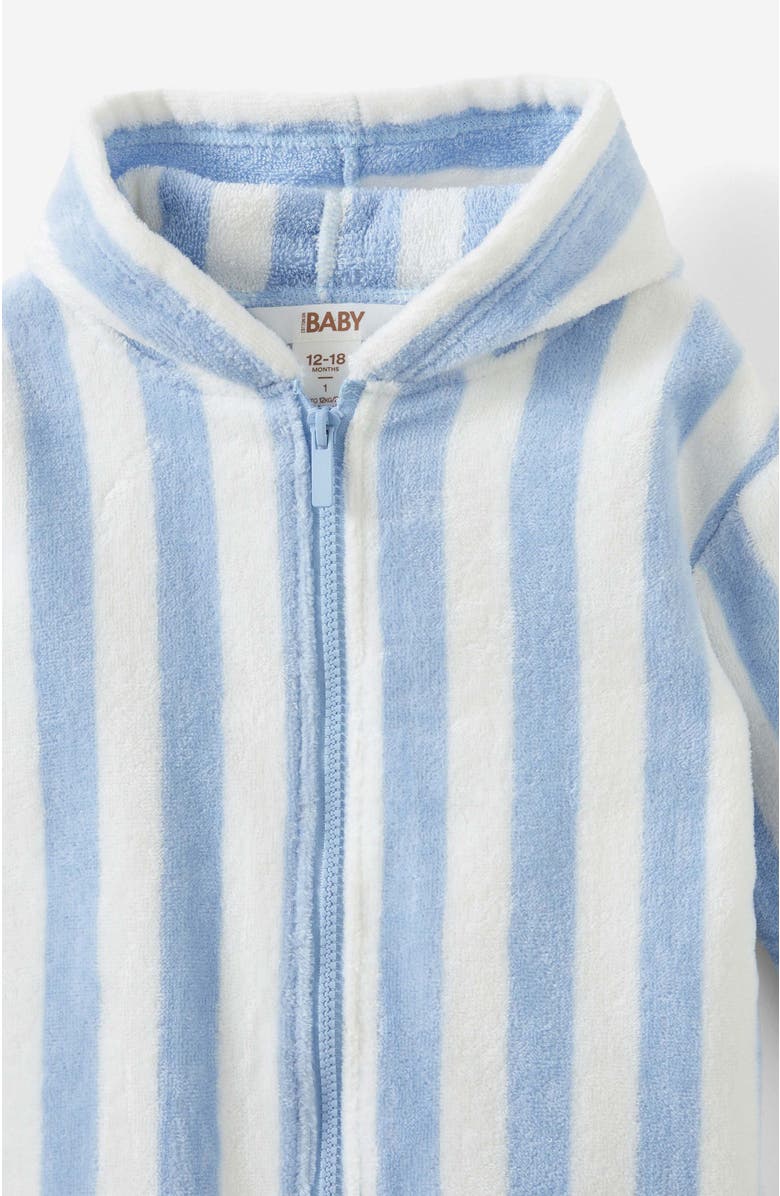 Cotton On Kids Kid's Baby Zip Through Hooded Towel, Alternate, color, 