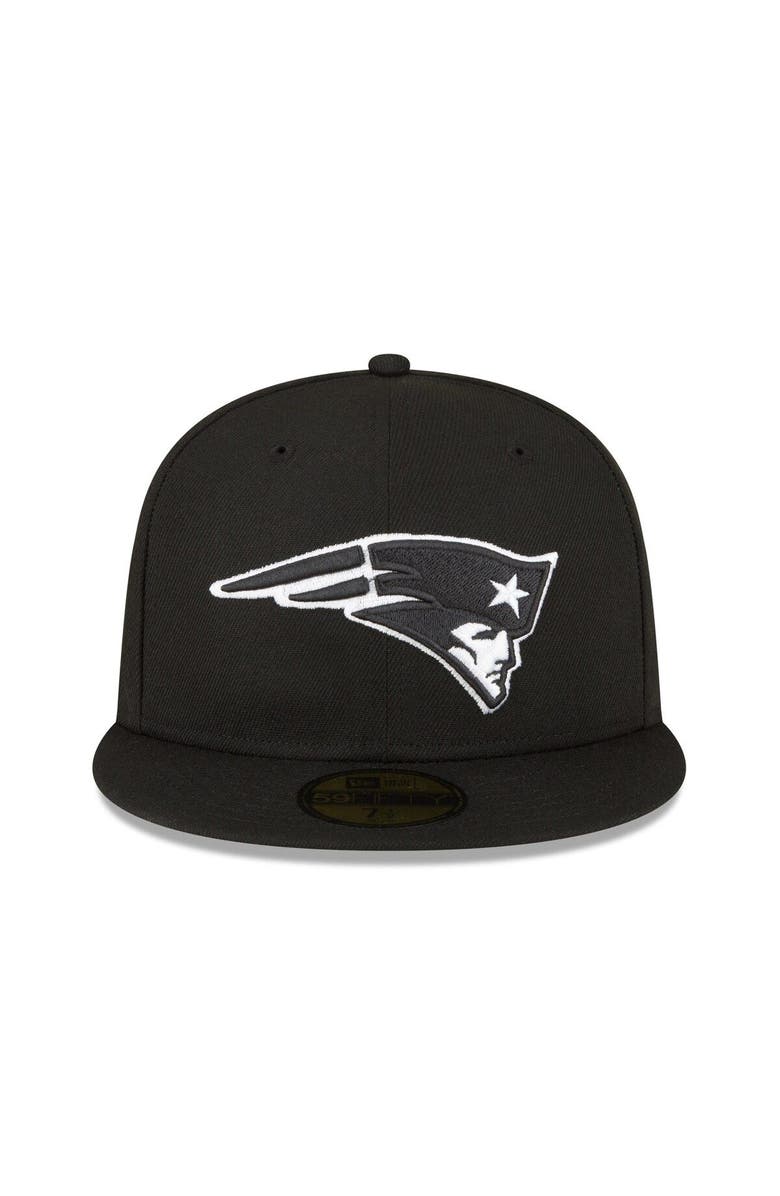 New Era Men's New Era Black New England Patriots Super Bowl XXXVI Side Patch 59FIFTY Fitted Hat, Alternate, color, 