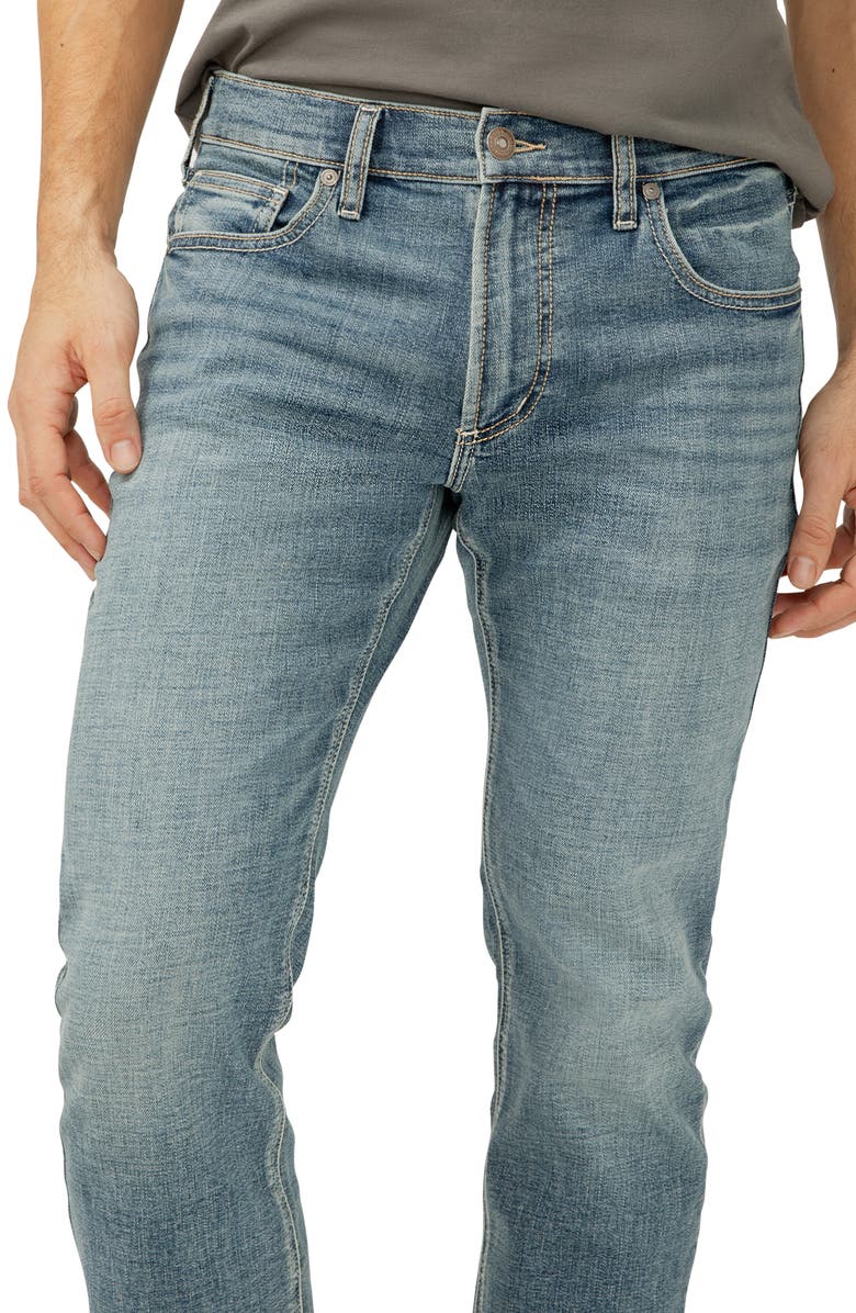 Silver Jeans Co. Konrad Slim Straight Leg Jeans, Alternate, color, Erie
