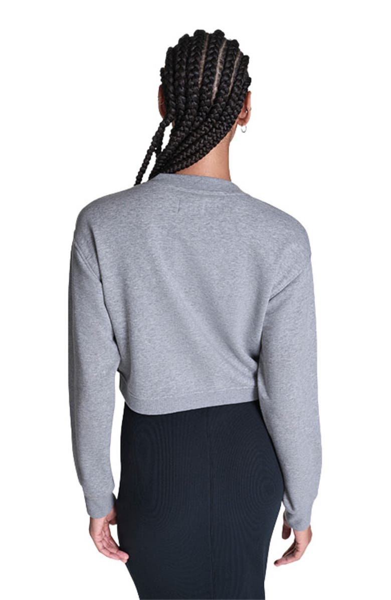 Converse Chuck Patch Cardigan, Alternate, color, Vintage Grey Heather