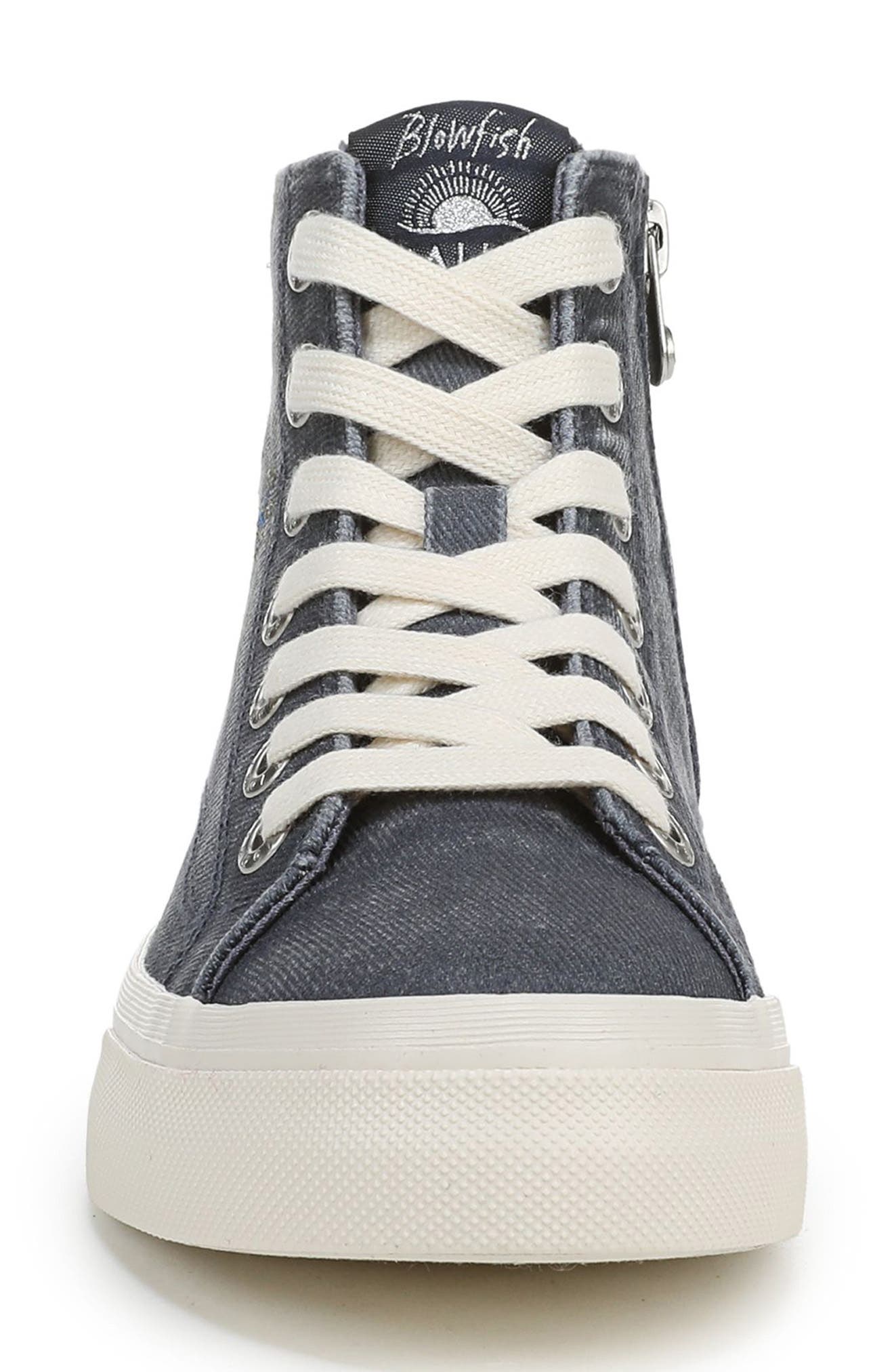 Blowfish Malibu Catch Sun High Top Sneaker, Alternate, color, Retro Navy Canvas