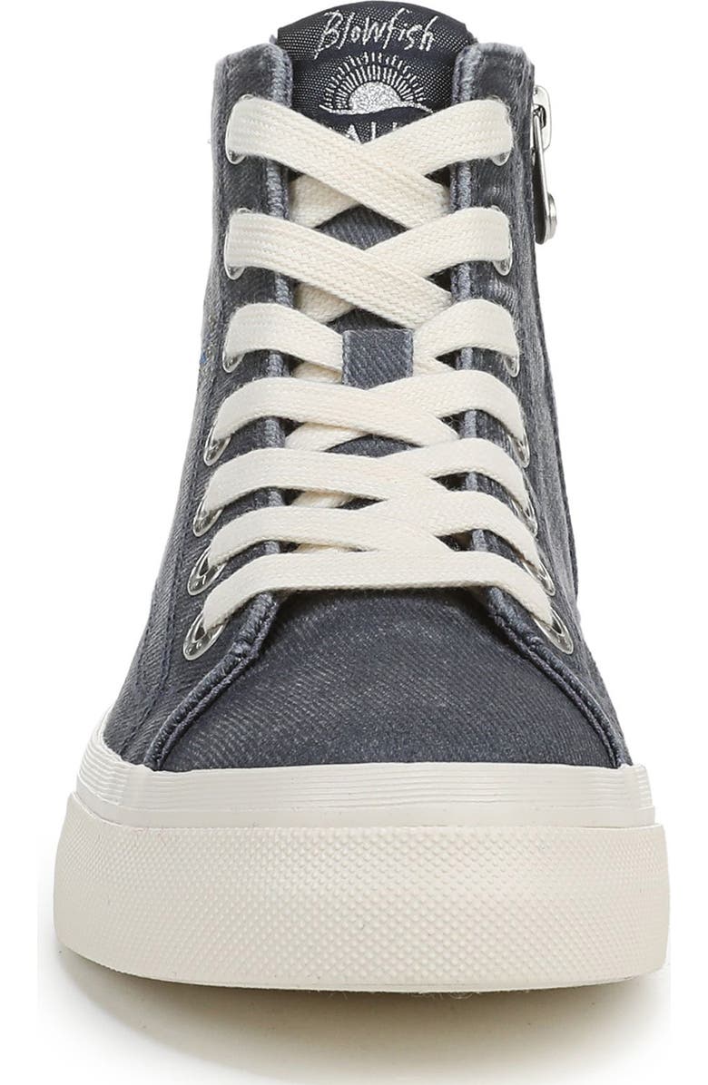 Blowfish Malibu Catch Sun High Top Sneaker, Alternate, color, Retro Navy Canvas