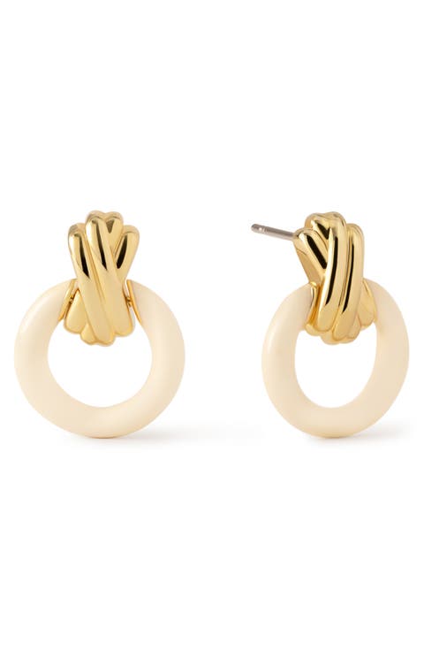 Remi Stud Drop Earrings