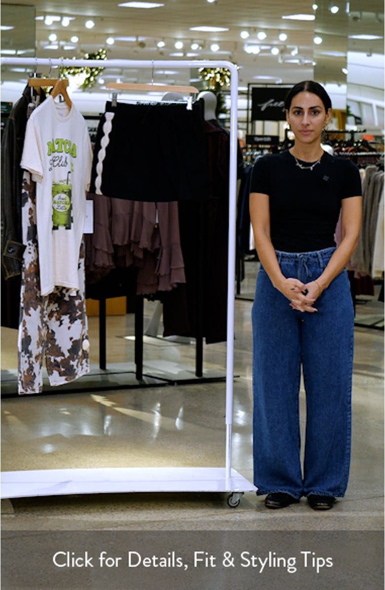 Cotton Blend Cover-Up Miniskirt, sales video thumbnail