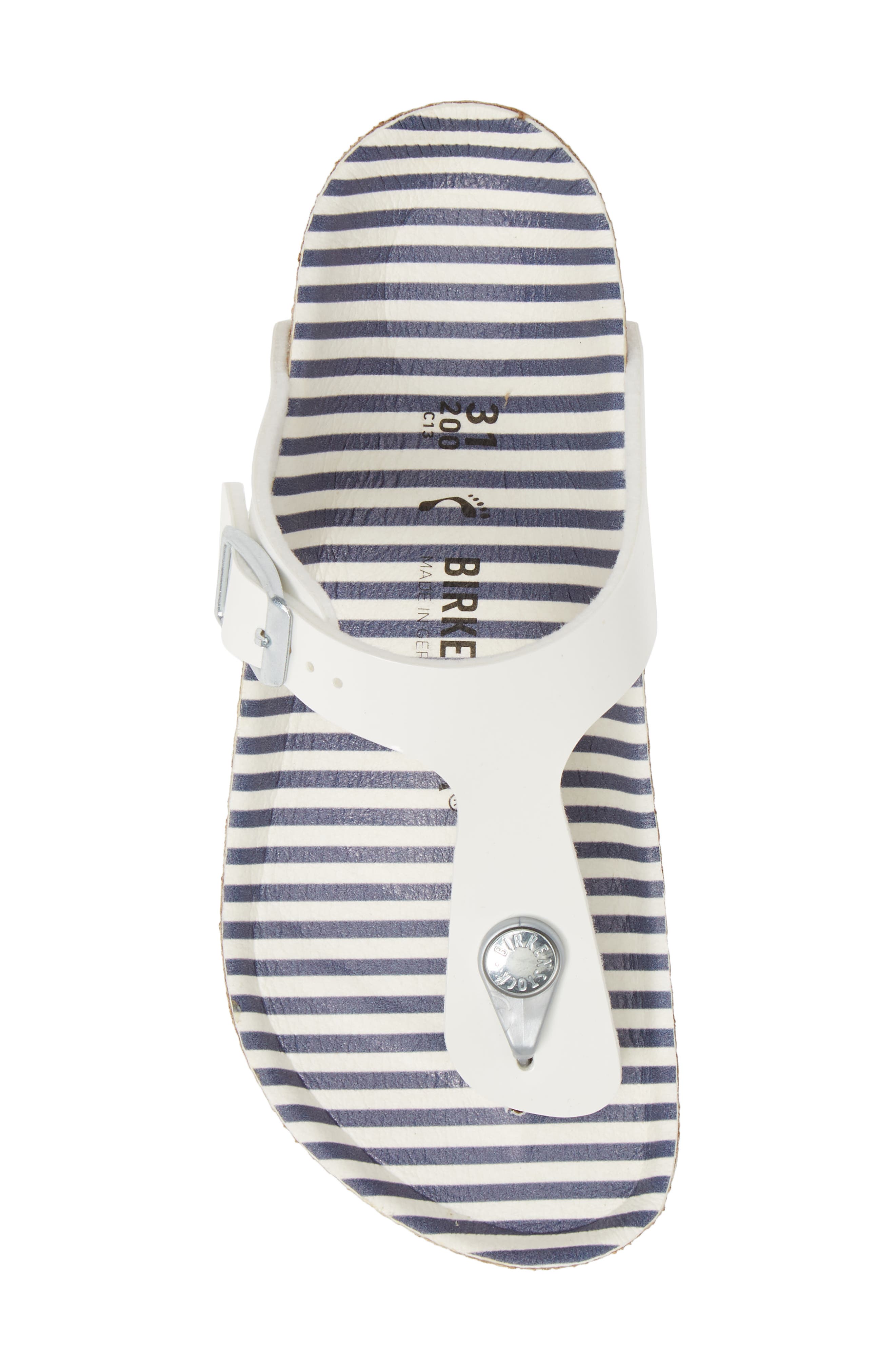 Birkenstock Gizeh Nautical Sandal, Alternate, color, 