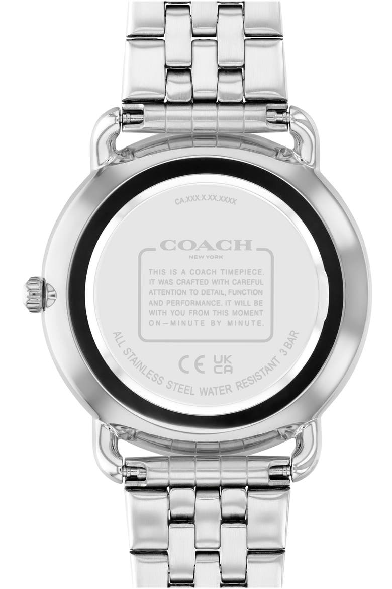 Elliot Bracelet Watch, 36mm, Alternate, color, SILVER