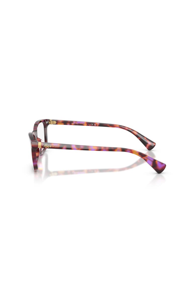 55mm Rectangle optical glasses, Alternate, color, Violet