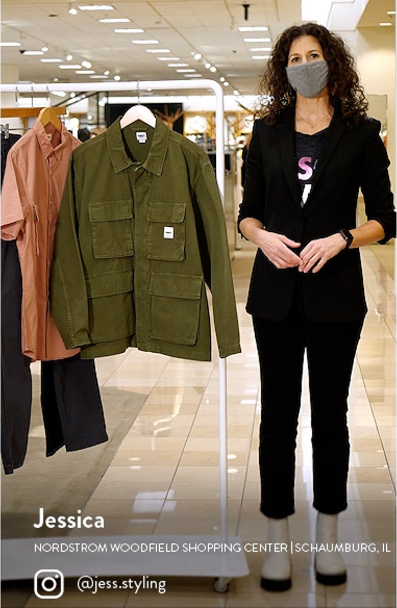 Peace Organic Cotton Military Jacket, sales video thumbnail