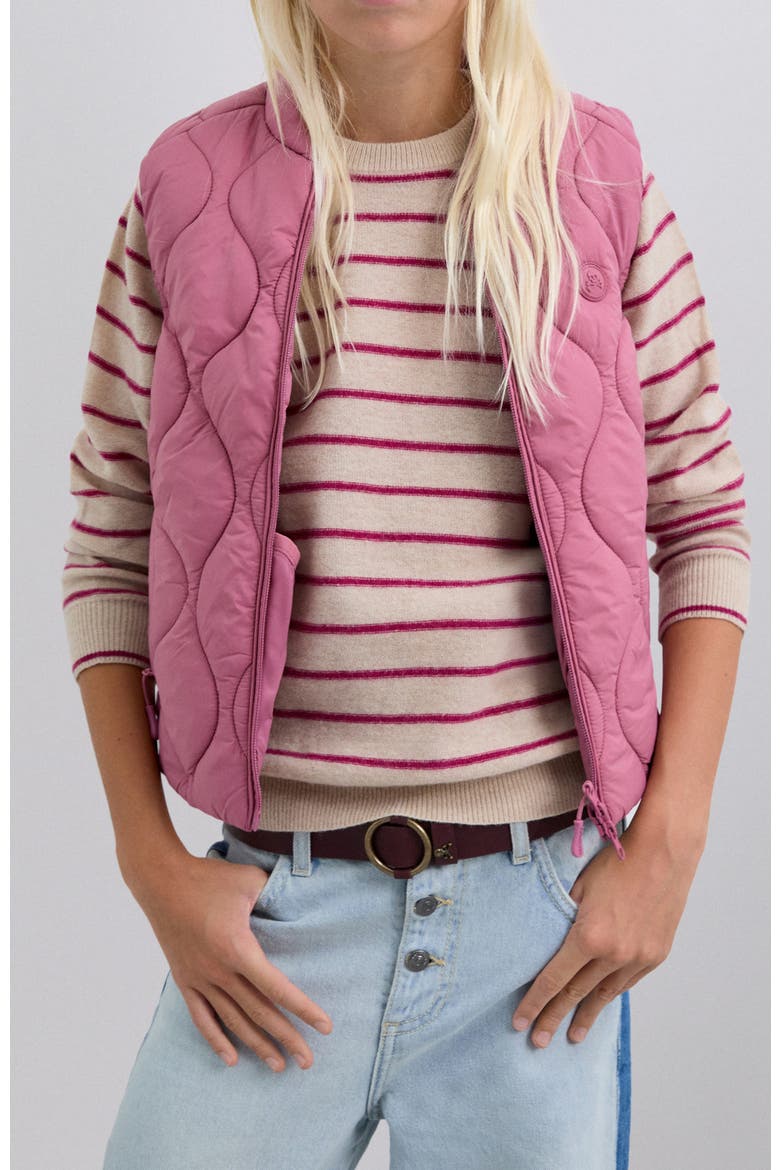 Gstaad Vest Girls, Alternate, color, Pink