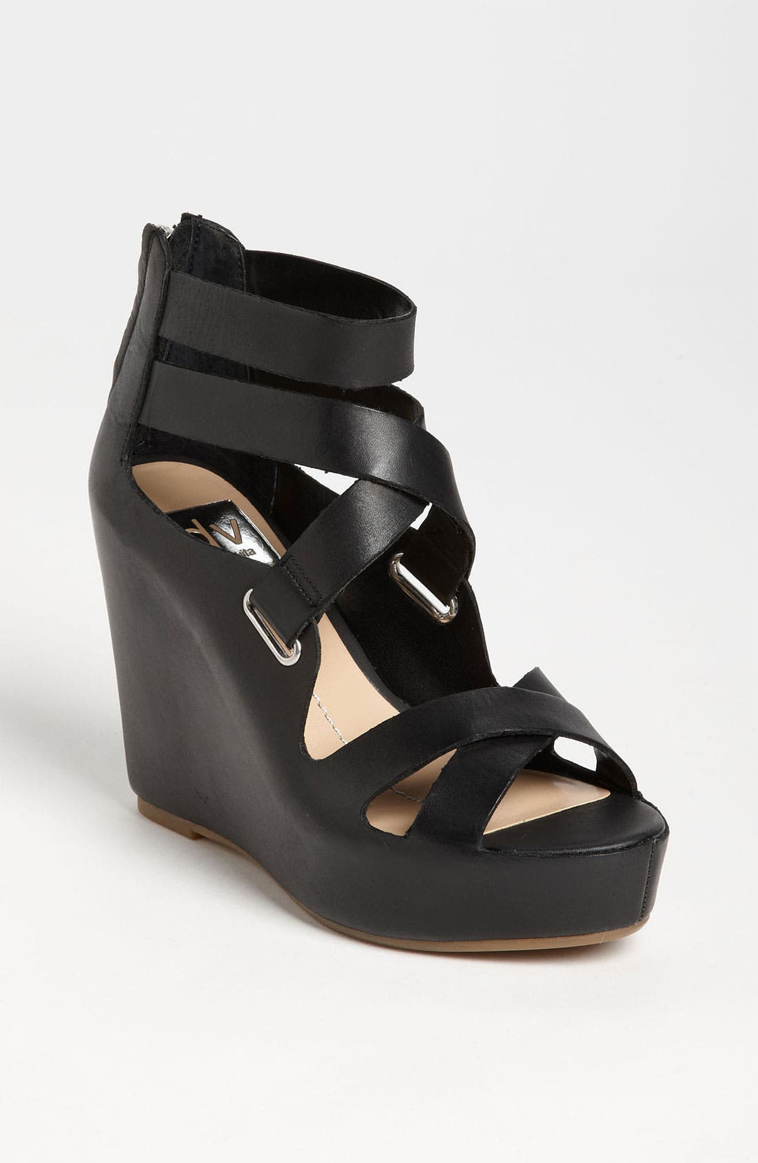 DV by Dolce Vita 'Jury' Sandal, Main, color, BLACK