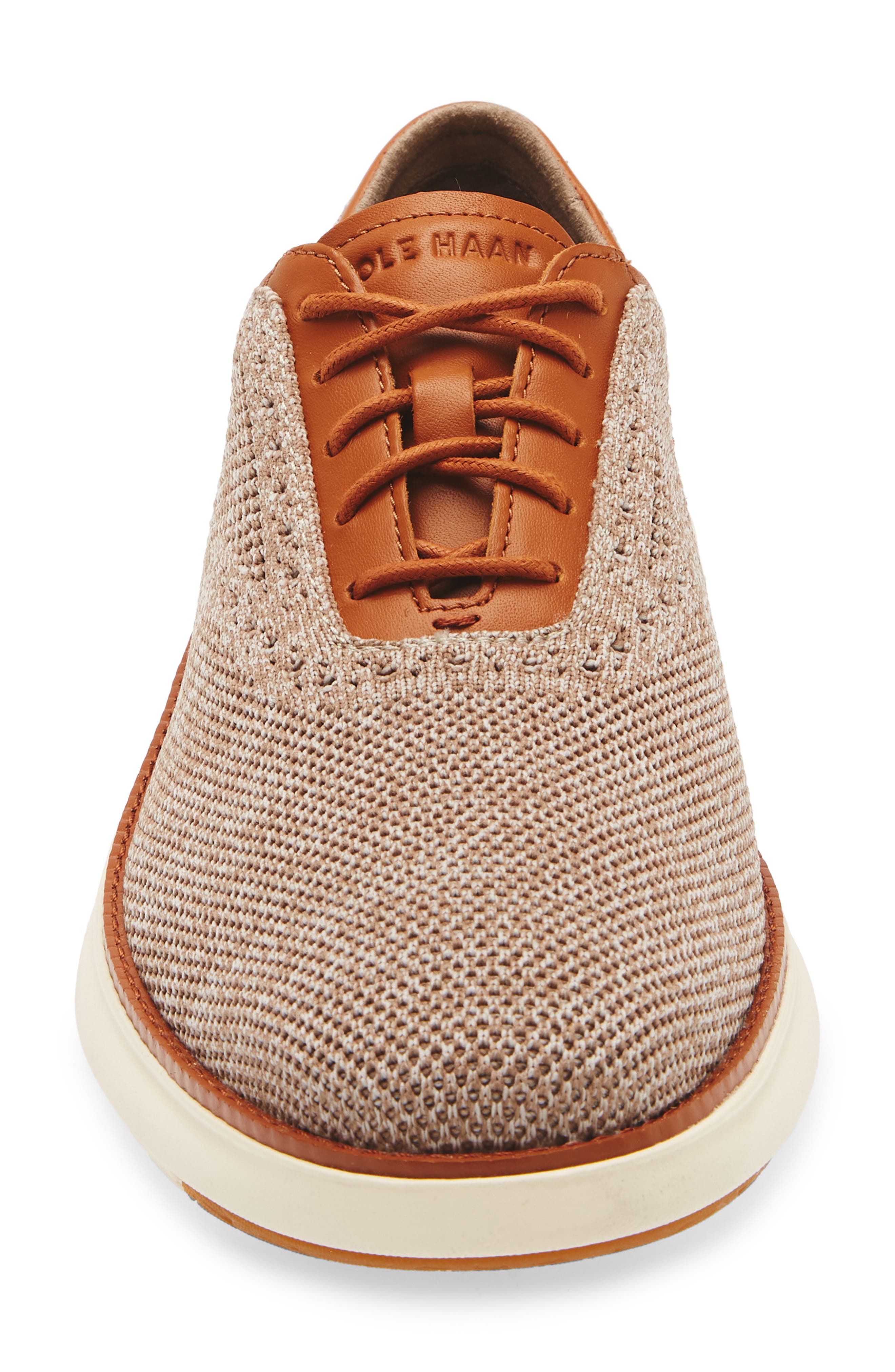 Cole Haan Grand Remix Oxford, Alternate, color, Silver Lining/ Acorn
