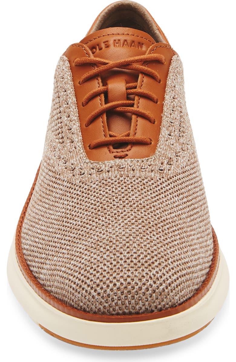 Cole Haan Grand Remix Oxford, Alternate, color, Silver Lining/ Acorn