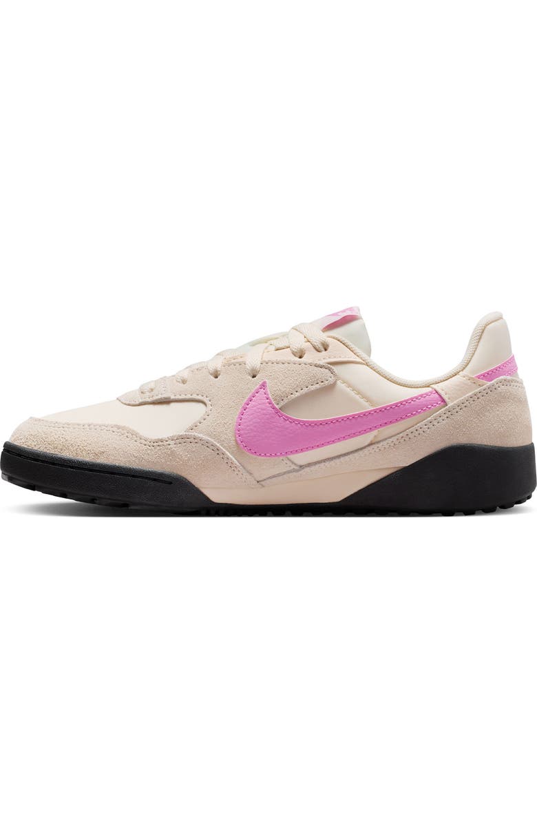 Nike Terra Manta Suede Low Top Sneaker, Alternate, color, Chalk/ Magenta/ Off Noir