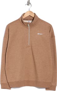 DKNY Quarter Zip Pullover Sweater