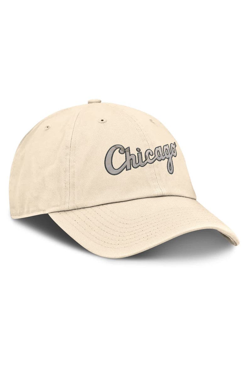 Men's Nike Natural Chicago White Sox Camo Pack Club Adjustable Hat, Alternate, color, Natural