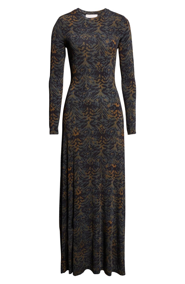 Ulla Johnson Amari Long Sleeve Knit Dress, Alternate, color, Desert Jasper