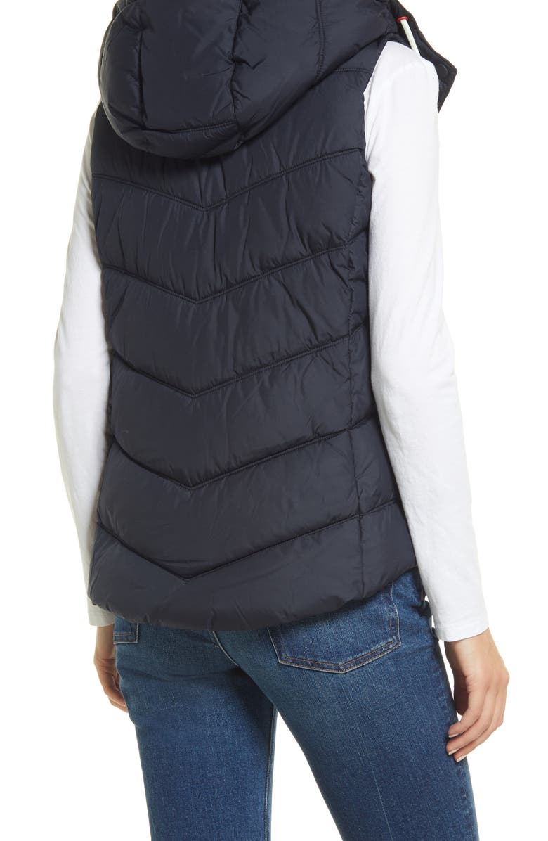 Joules Corsham Chevron Quilted Puffer Vest, Alternate, color,