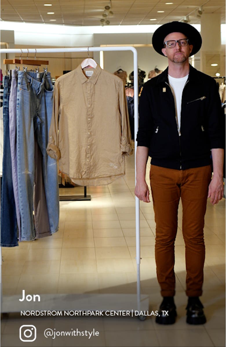 Linen Button-Up Shirt, sales video thumbnail