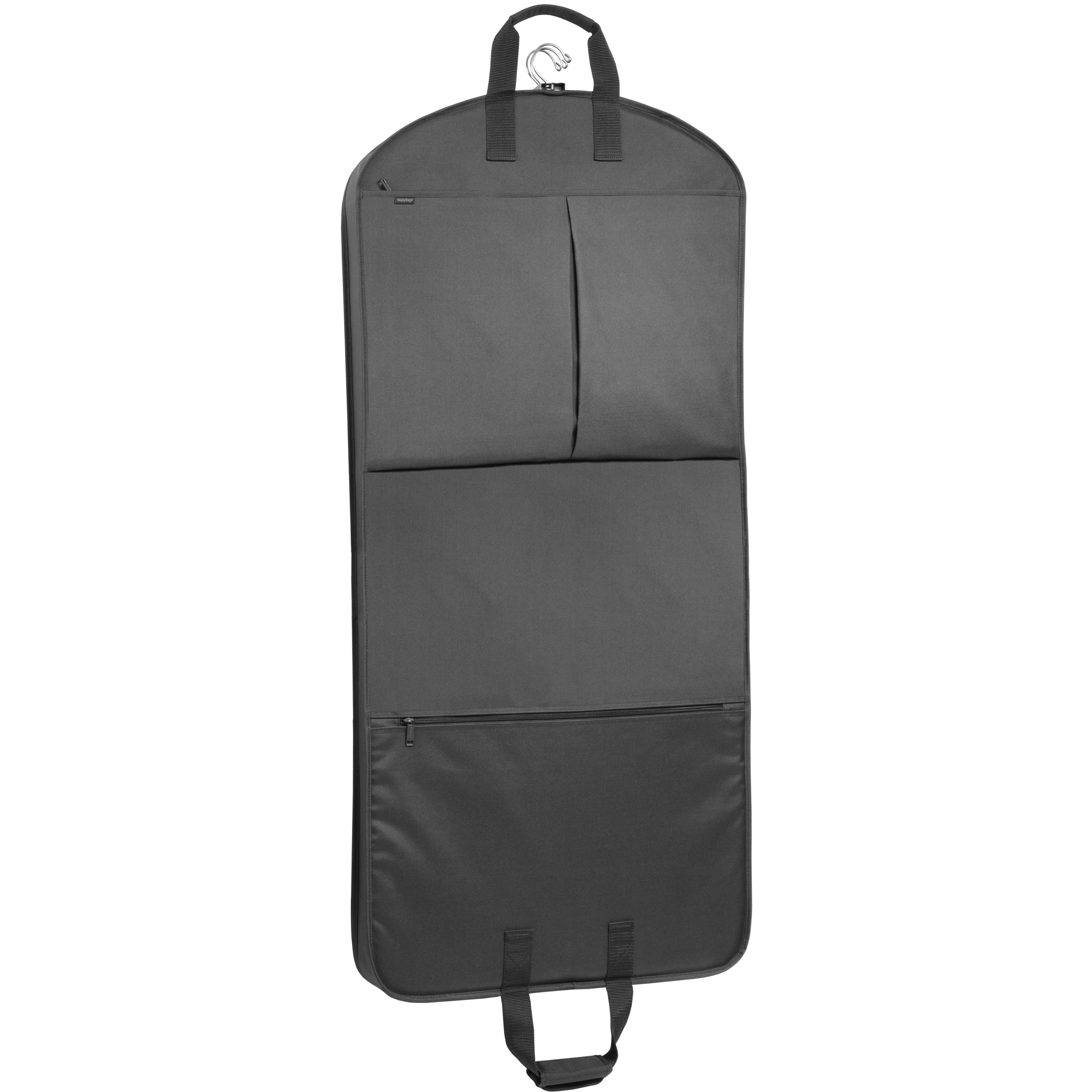 Wallybags Premium 52 Inch Travel Garment Bag with Pockets, Alternate, color, Black