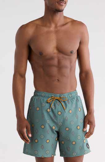 Manic Print Swim Trunks