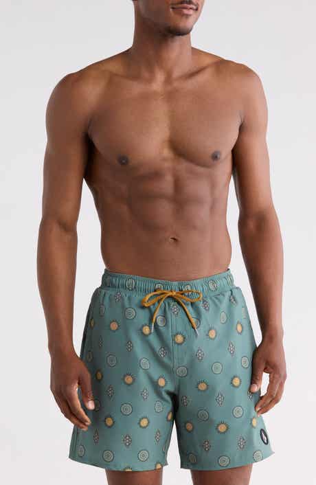 Volcom Manic Print Swim Trunks