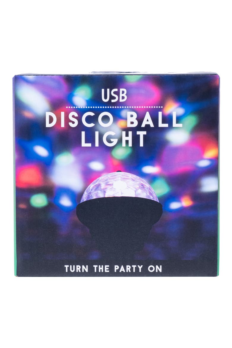 Portable Disco Ball Light, Main, color, SILVER