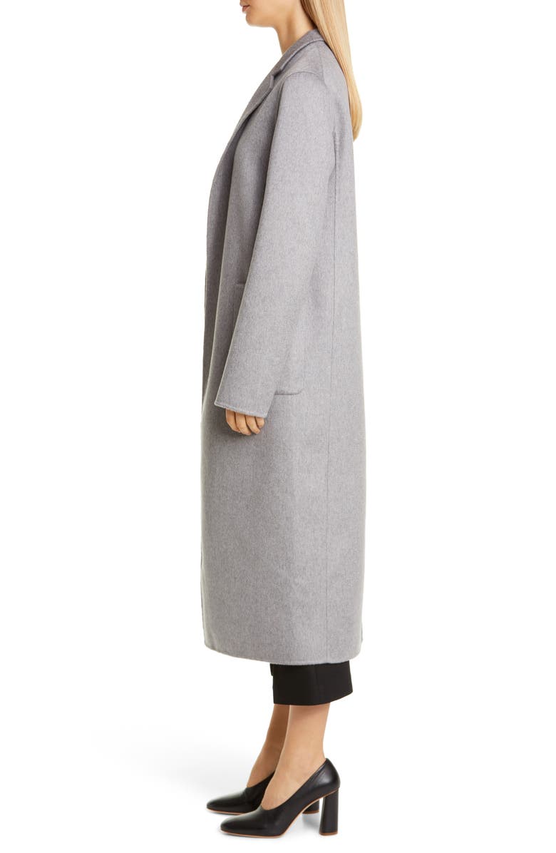 Adam Lippes Zibelline Patch Pocket Cashmere Car Coat, Alternate, color, 